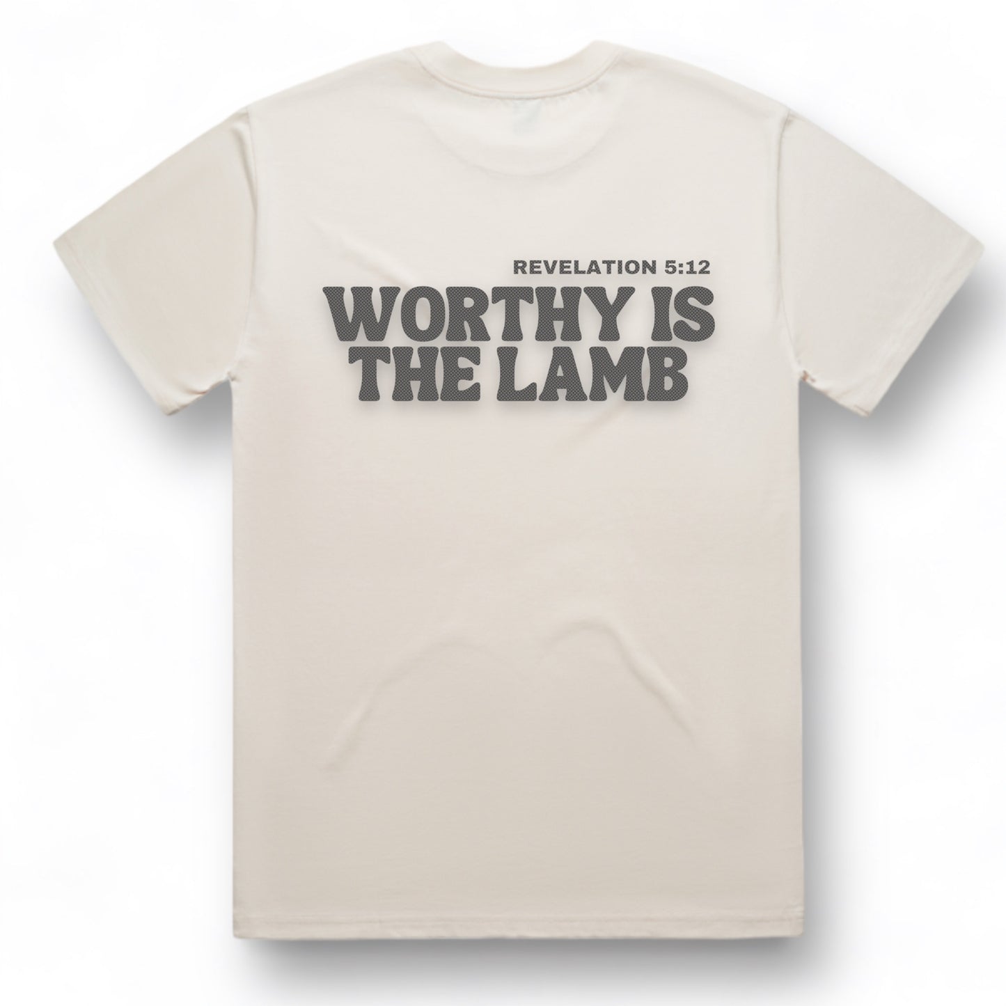 Worthy Is The Lamb Puff Print Tee